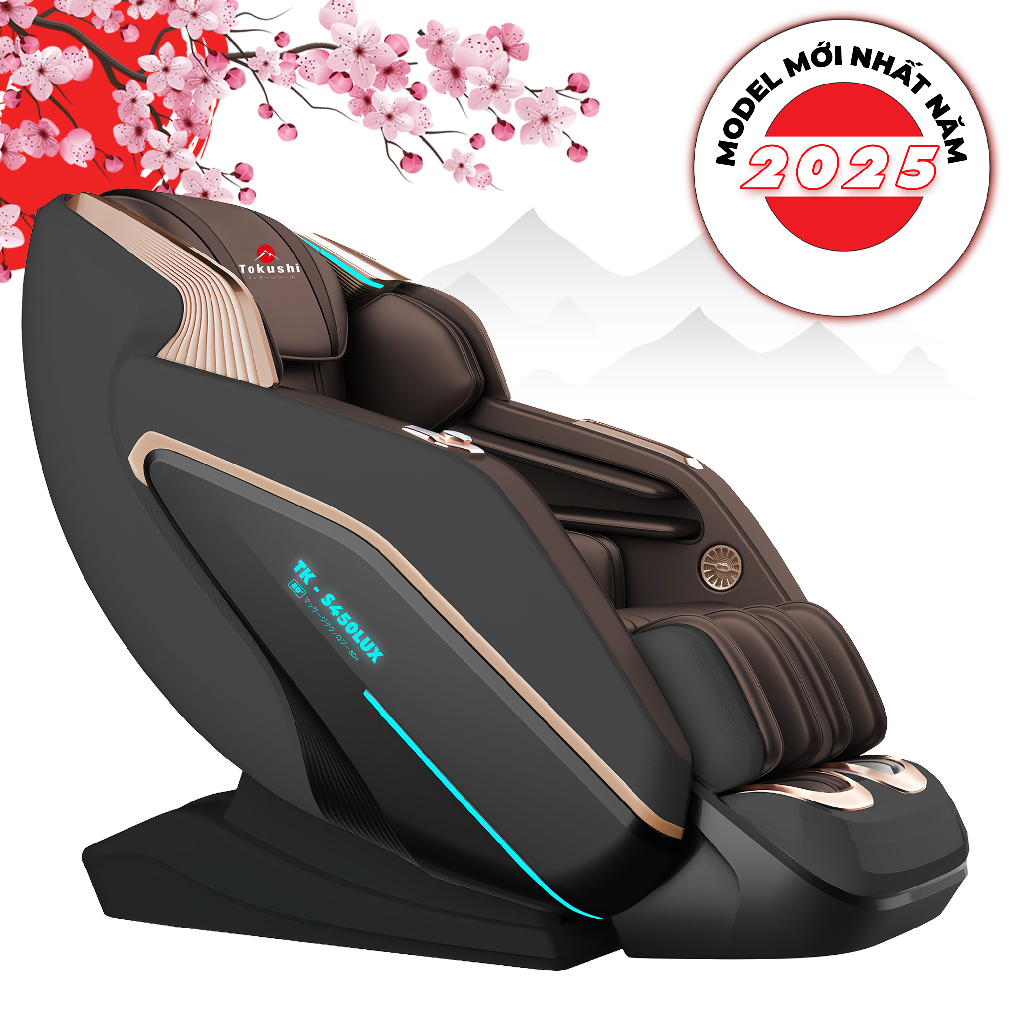 GHẾ MASSAGE SIÊU CẤP TOKUSHI TK - S450LUX