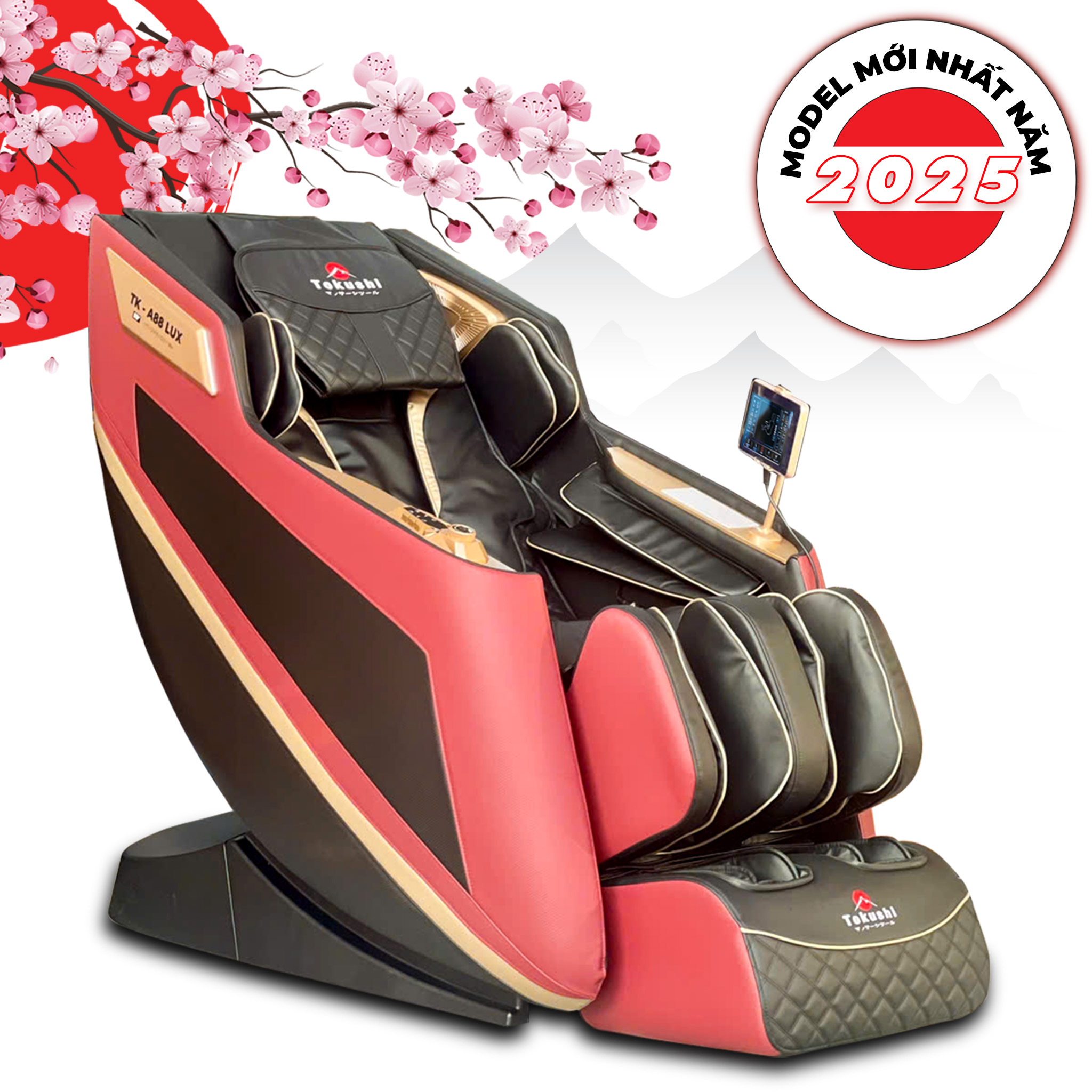 GHẾ MASSAGE CAO CẤP TOKUSHI TK - A88LUX