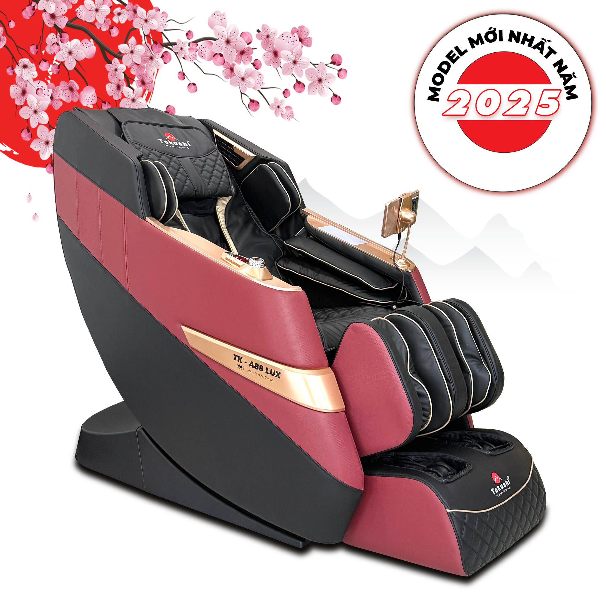 GHẾ MASSAGE CAO CẤP TOKUSHI TK - A88LUX