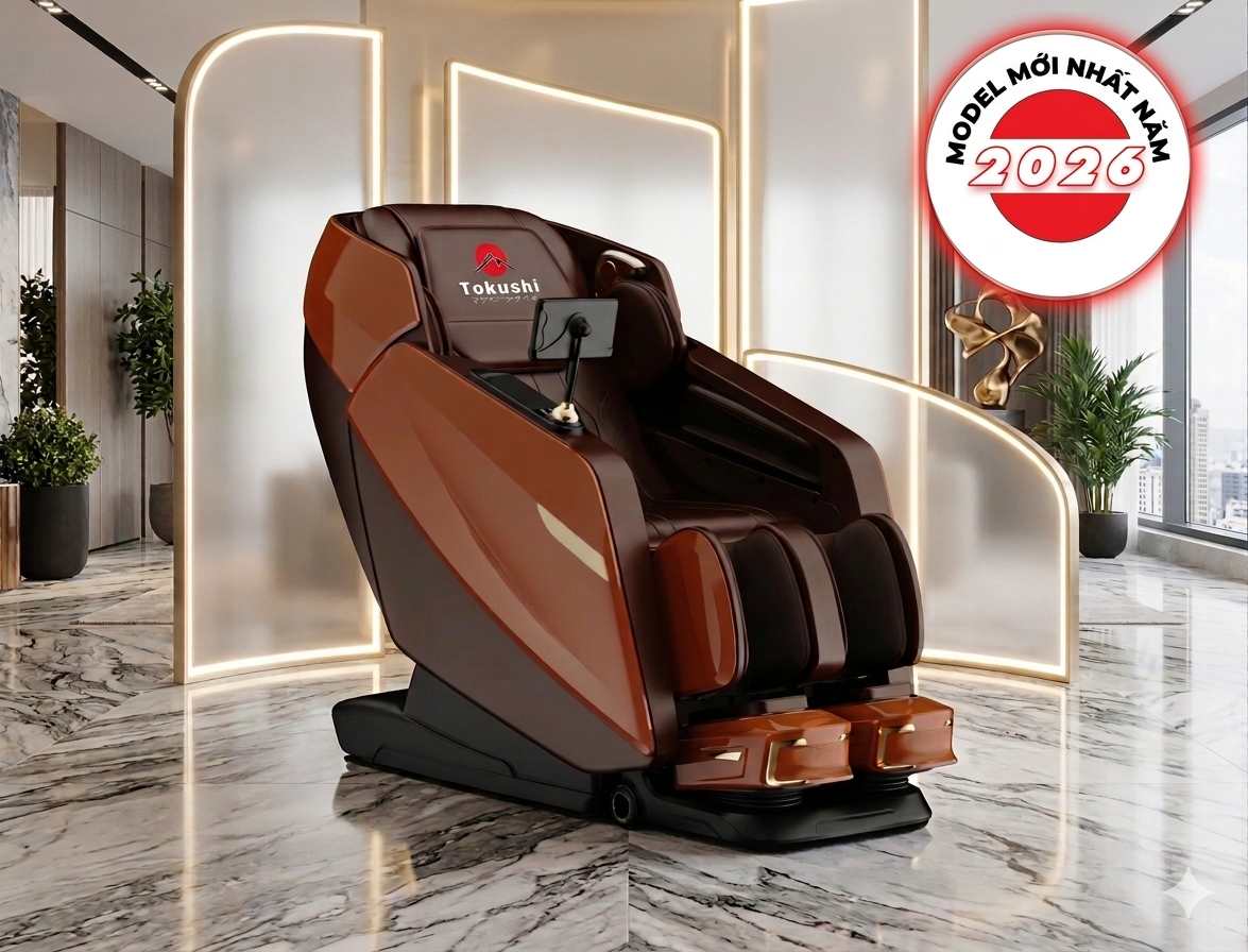 GHẾ MASSAGE SIÊU CẤP TOKUSHI TK - 050VIP