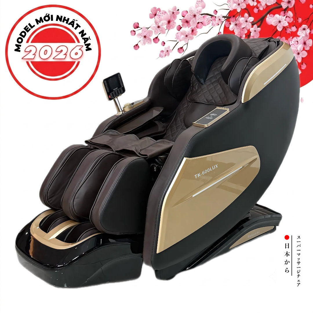 GHẾ MASSAGE CAO CẤP TOKUSHI TK - 600 LUXURY 