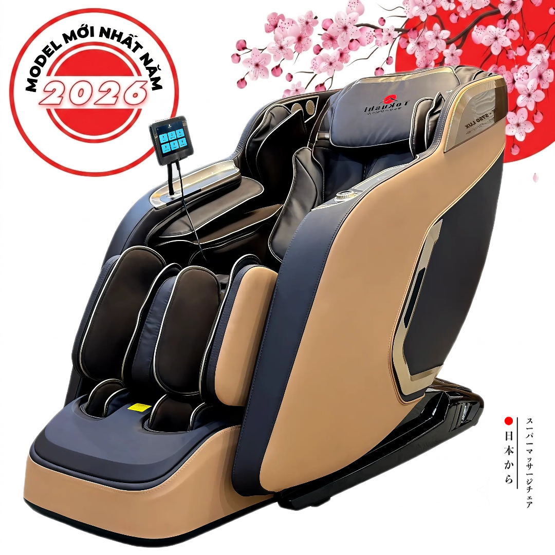 GHẾ MASSAGE SIÊU CẤP TOKUSHI  TK - S750 LUX 