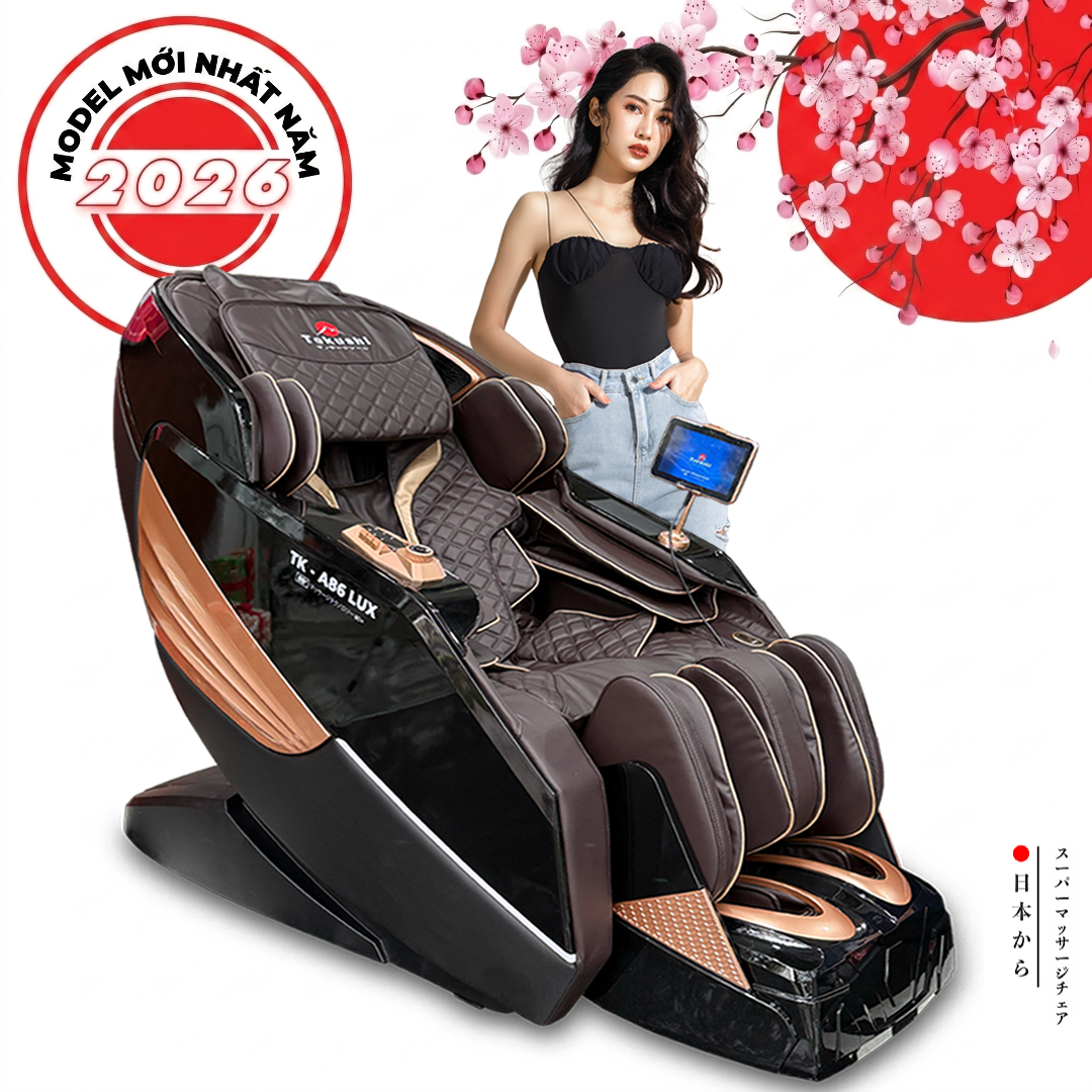 GHẾ MASSAGE SIÊU CẤP TOKUSHI TK - A86LUX 