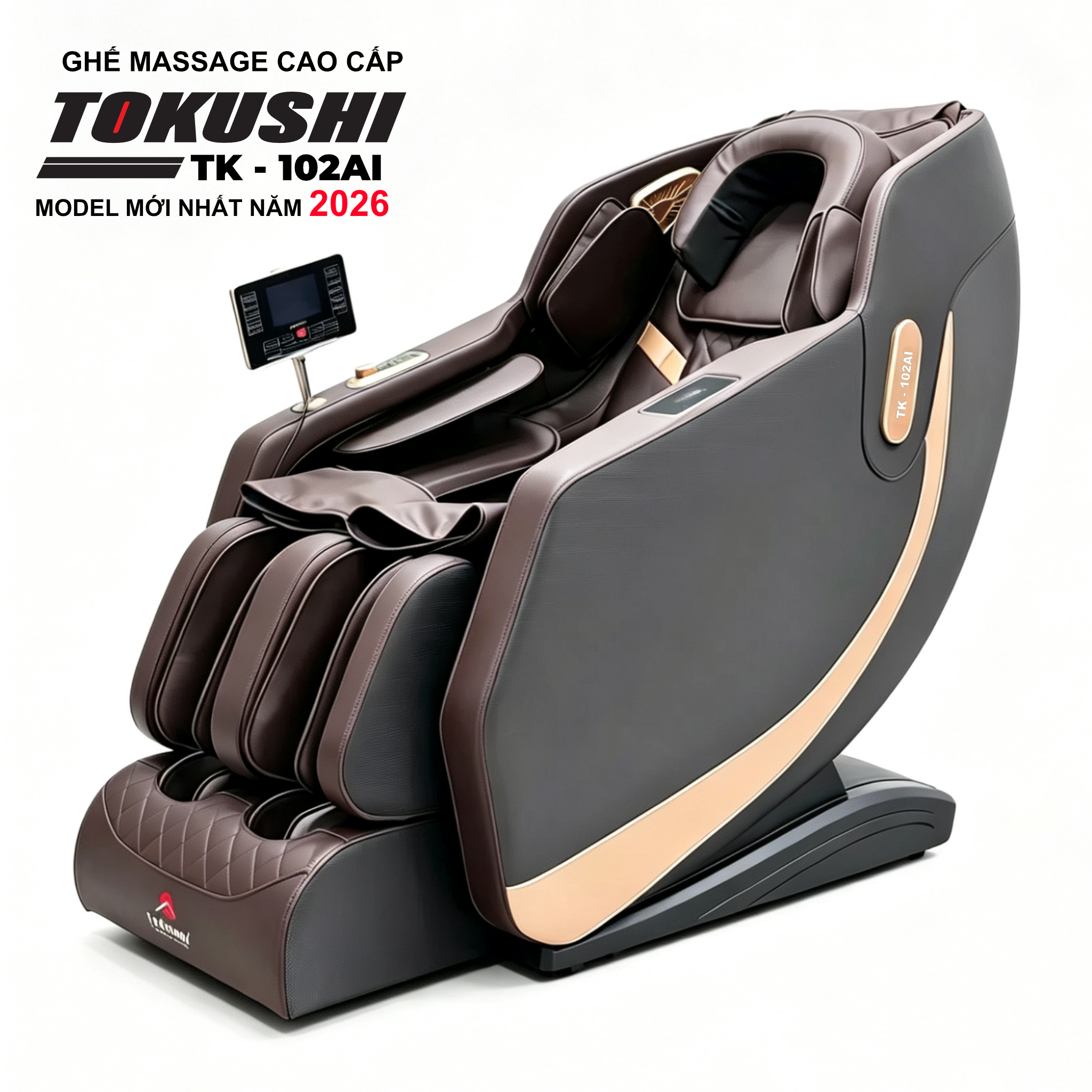 GHẾ MASSAGE CAO CẤP TOKUSHI TK - 102 - AI  