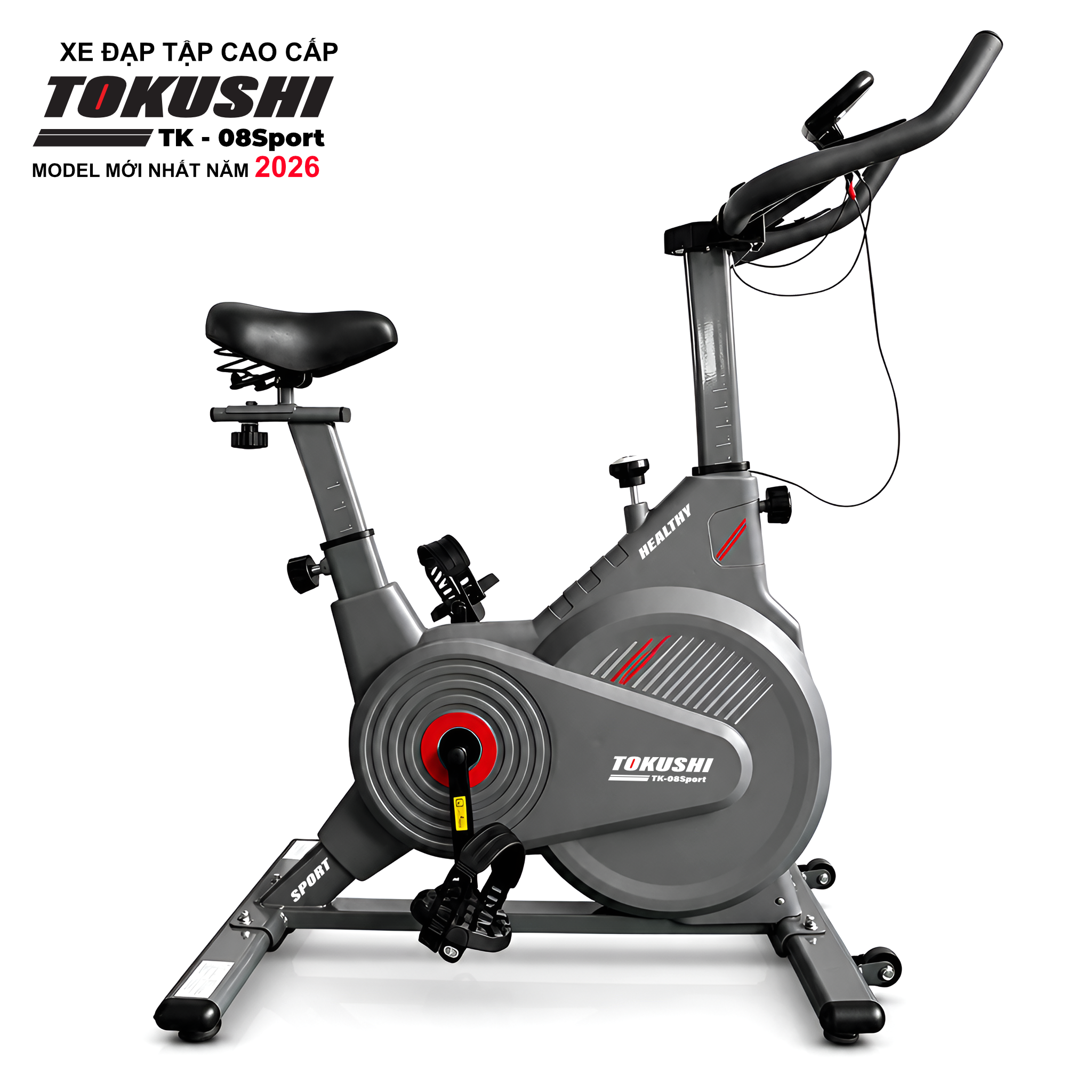 XE ĐẠP TRONG NHÀ  ĐA NĂNG TOKUSHI TK - 08 SPORT