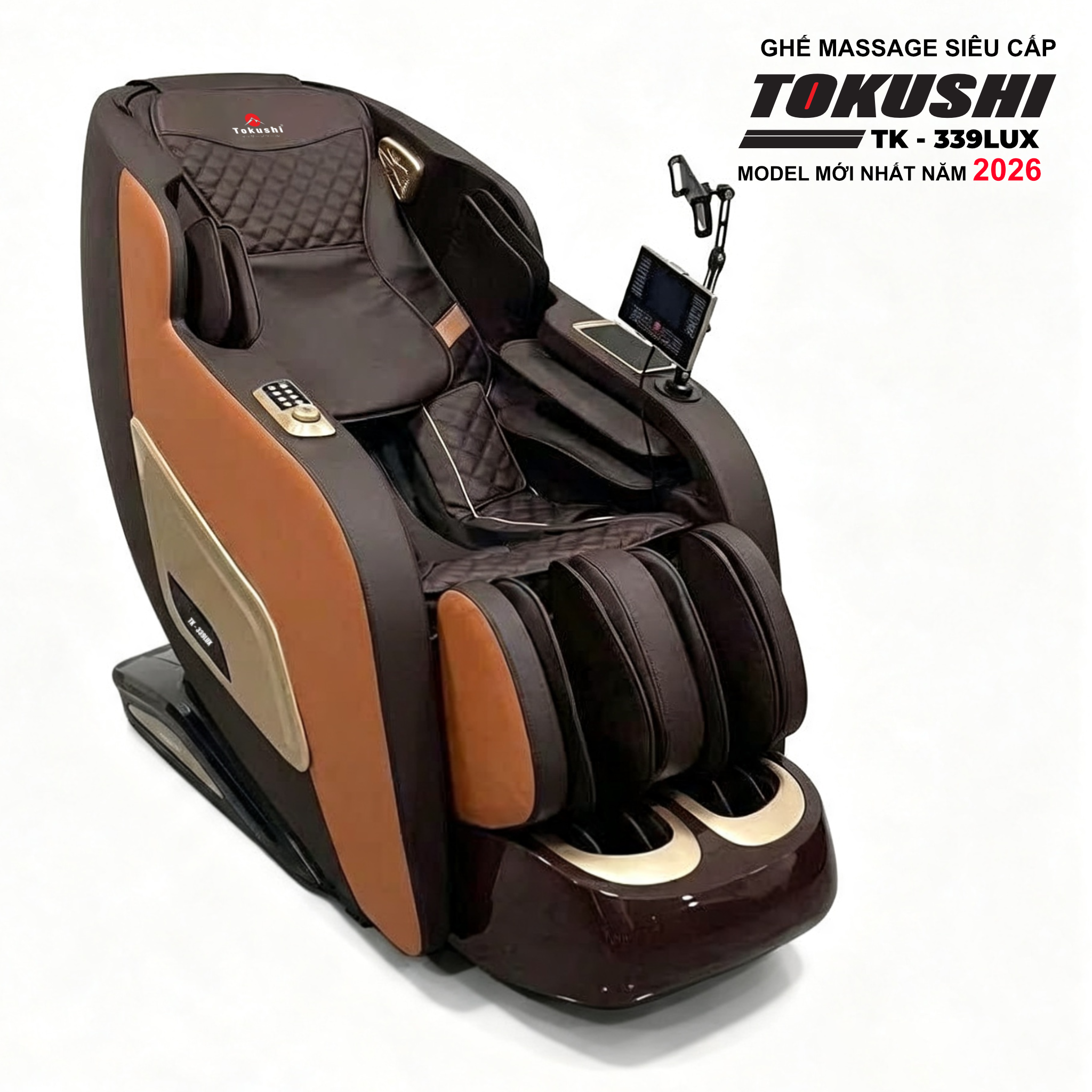 GHẾ MASSAGE CAO CẤP TOKUSHI TK - 339LUXURY 